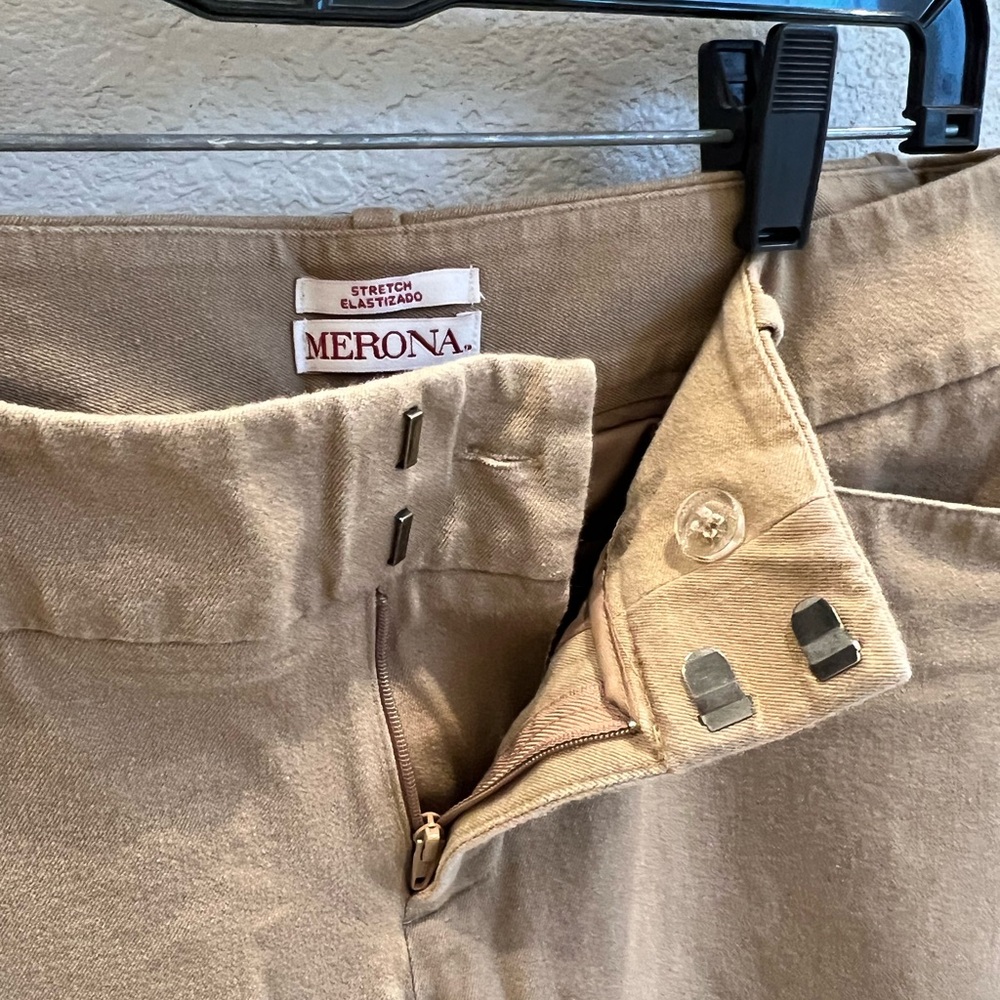 Merona Tan Slim Ankle Length Pants - Picture 4 of 12